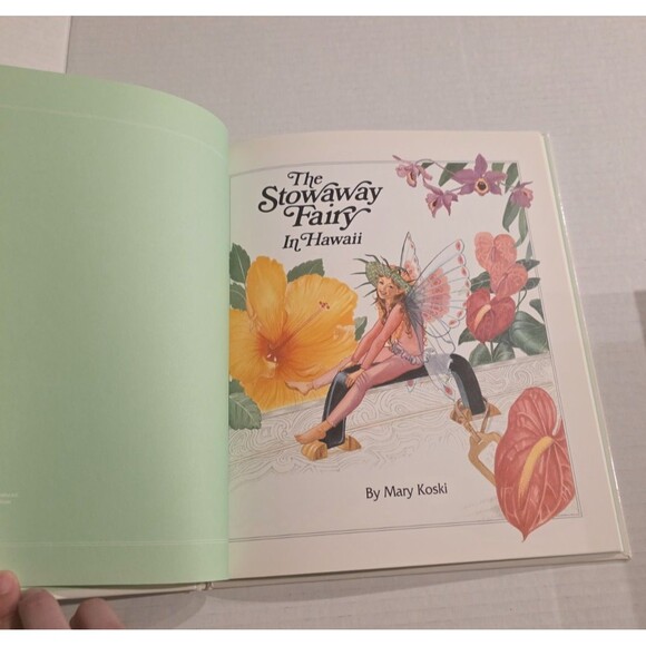 Stowaway Fairy In Hawaii Hardcover by Mary Koski First Edition 1991 - Picture 5 of 7